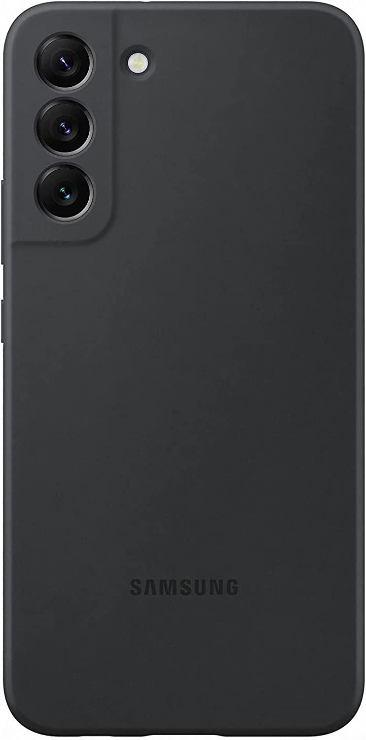 Official Samsung Galaxy S22 Plus Silicone Cover Black - EF-PS906TBEGWW