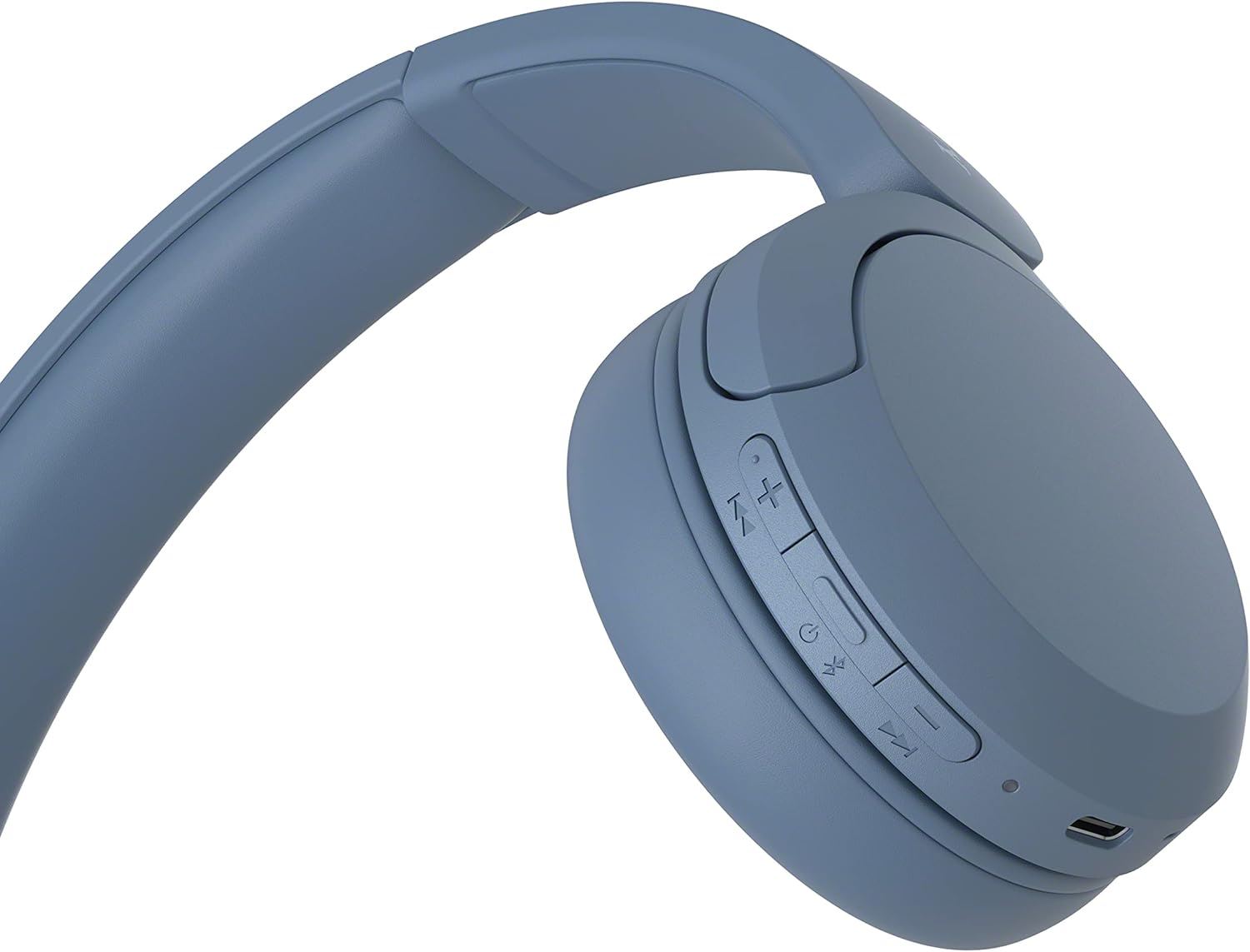 Official Sony WH-CH520 Over Ear Wireless Bluetooth Headphones Blue - WHCH520L.CE7