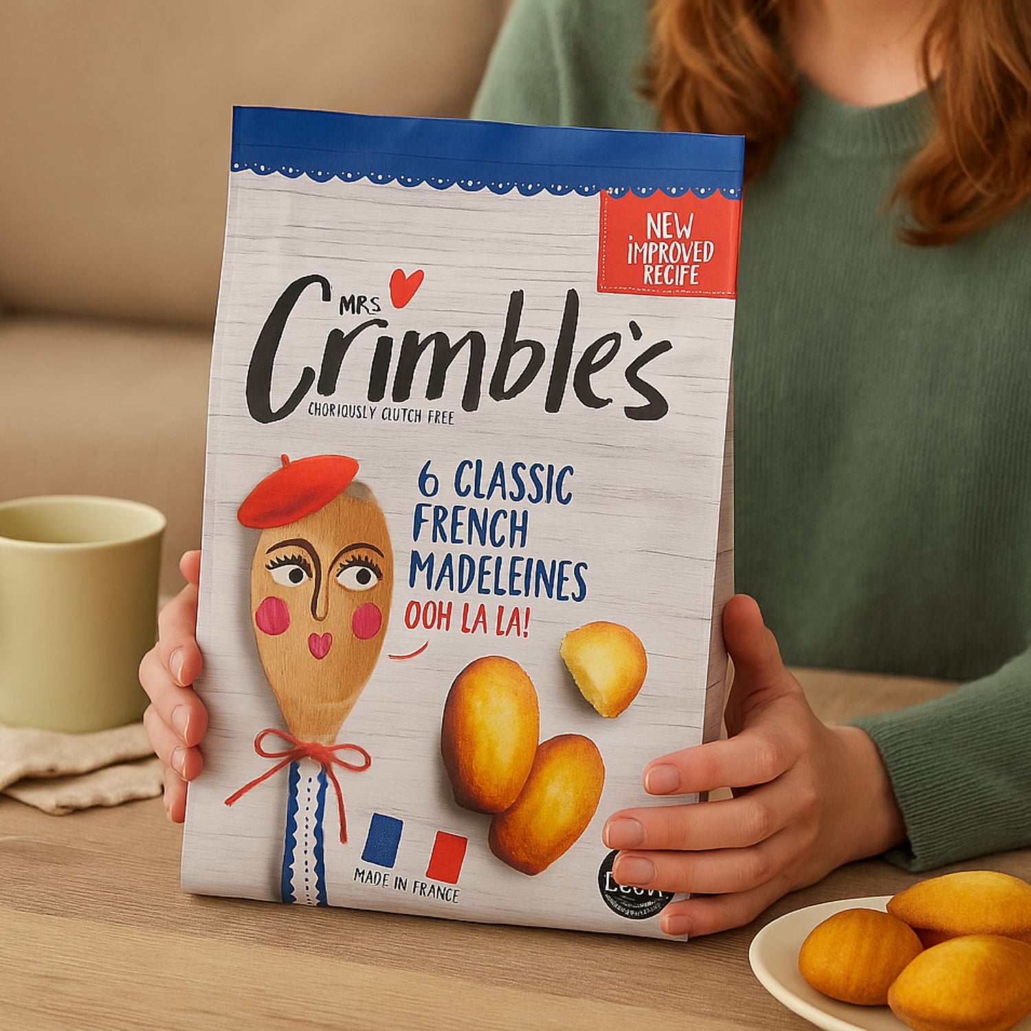 Mrs Crimbles Authentically Classic French Madeleines Gluten Free - 180g