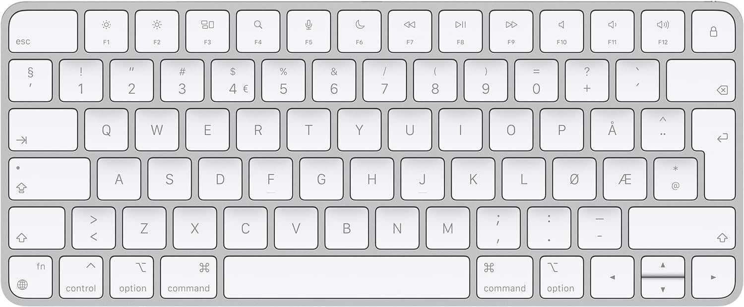 Apple Magic Keyboard Norwegian Silver A2450 - MK2A3H/A