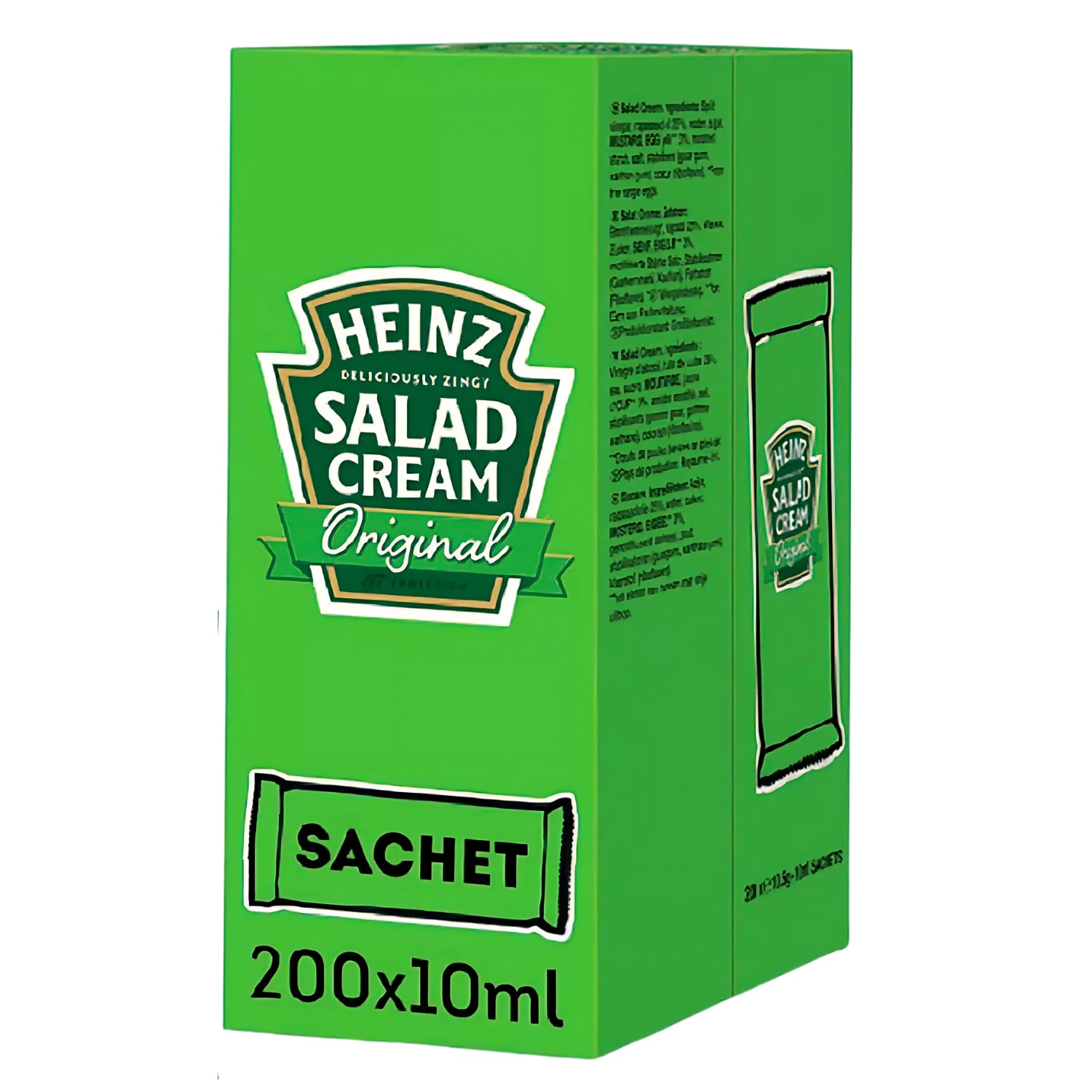 Heinz Salad Cream Sachets Ideal for Sandwiches, Salads & Quick Snacks Box of 200 Sachets