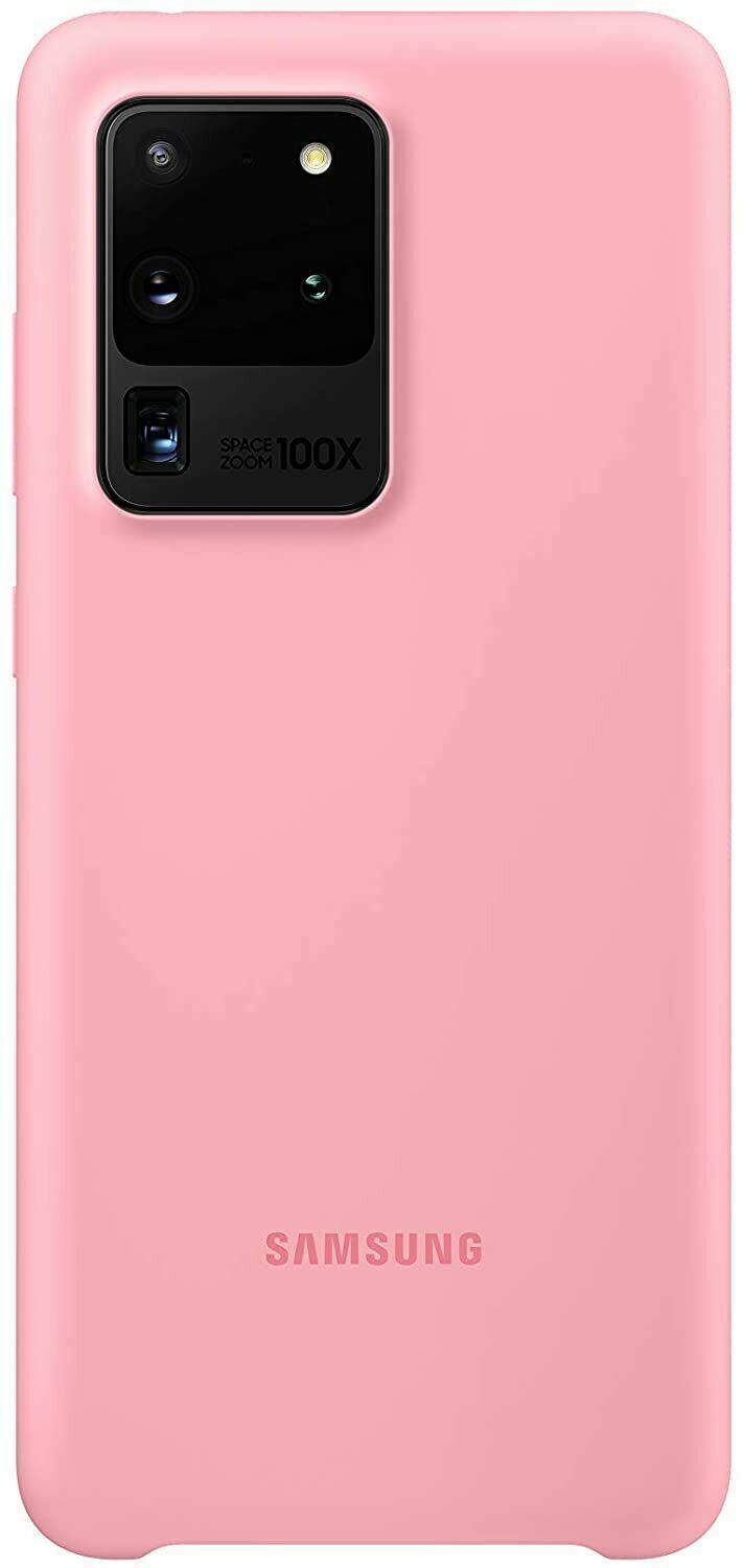 Samsung Galaxy S20 Ultra Silicone Phone Cover - Pink