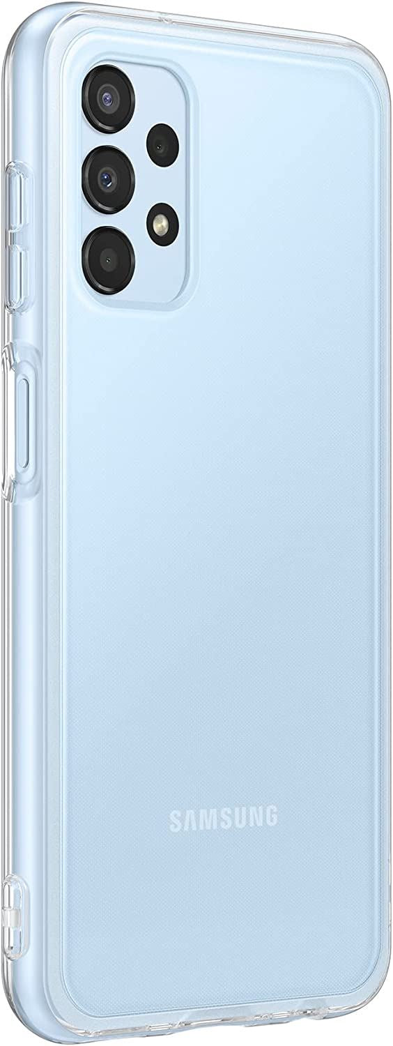 Official Samsung Galaxy A13 Soft Clear Cover Transparent - EF-QA135TTEGEU