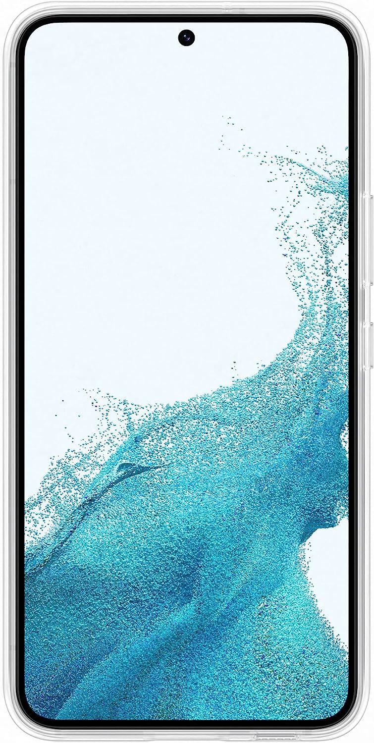 Official Samsung Galaxy S22 Frame Cover Case Transparent - EF-MS901CTEGWW