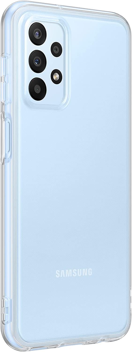Official Samsung Galaxy A23 5G Soft Clear Cover Transparent - EF-QA235TTEGWW