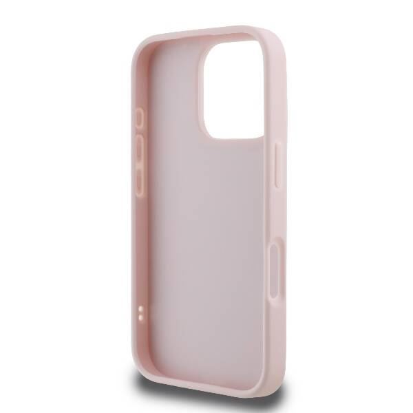 Karl Lagerfeld Quilted Signature Case for iPhone 16 Pro 6.3" Pink