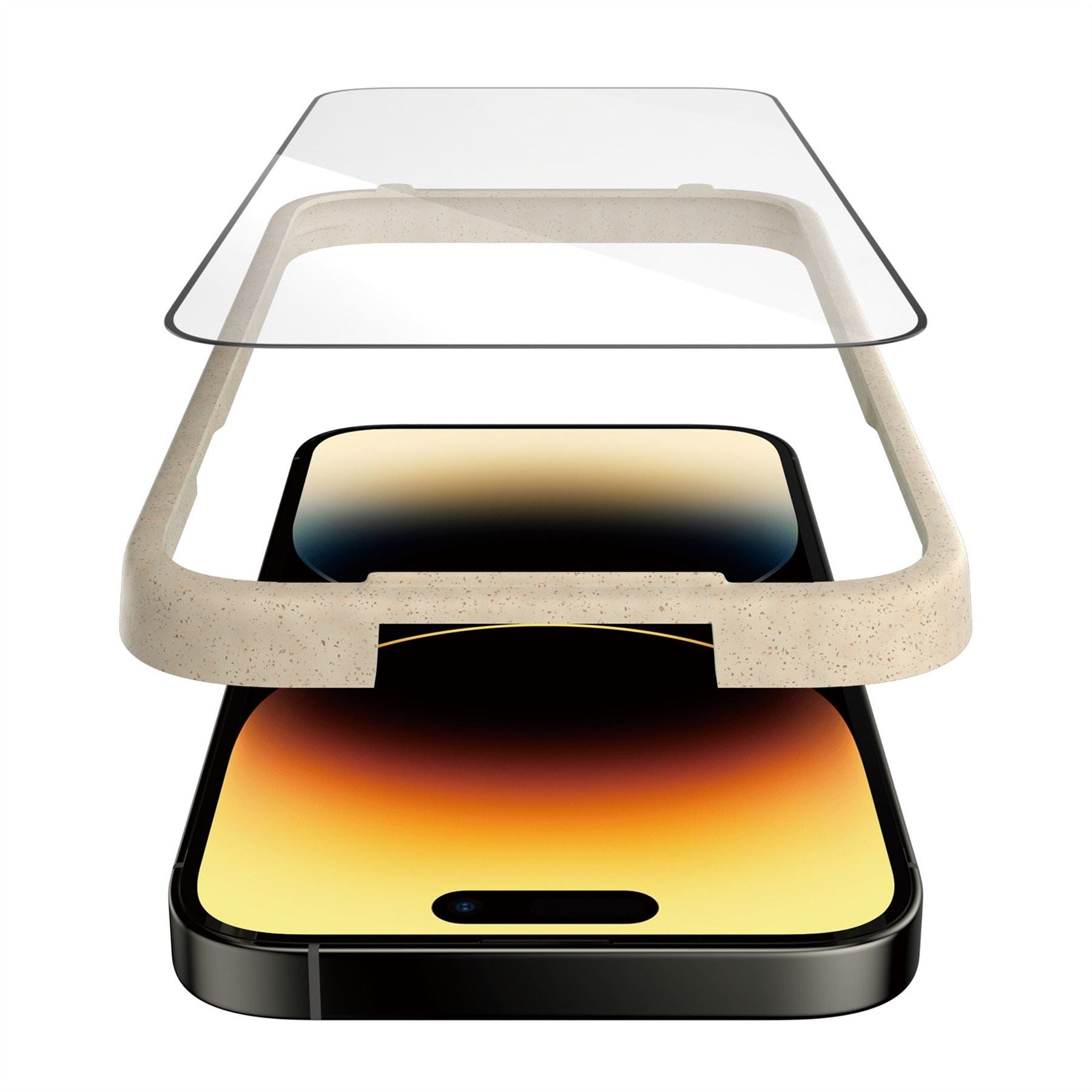 Panzer Glass Ultra Wide Fit Most Powerful Screen Protection for iphone 14 Pro 6.1" - 2784