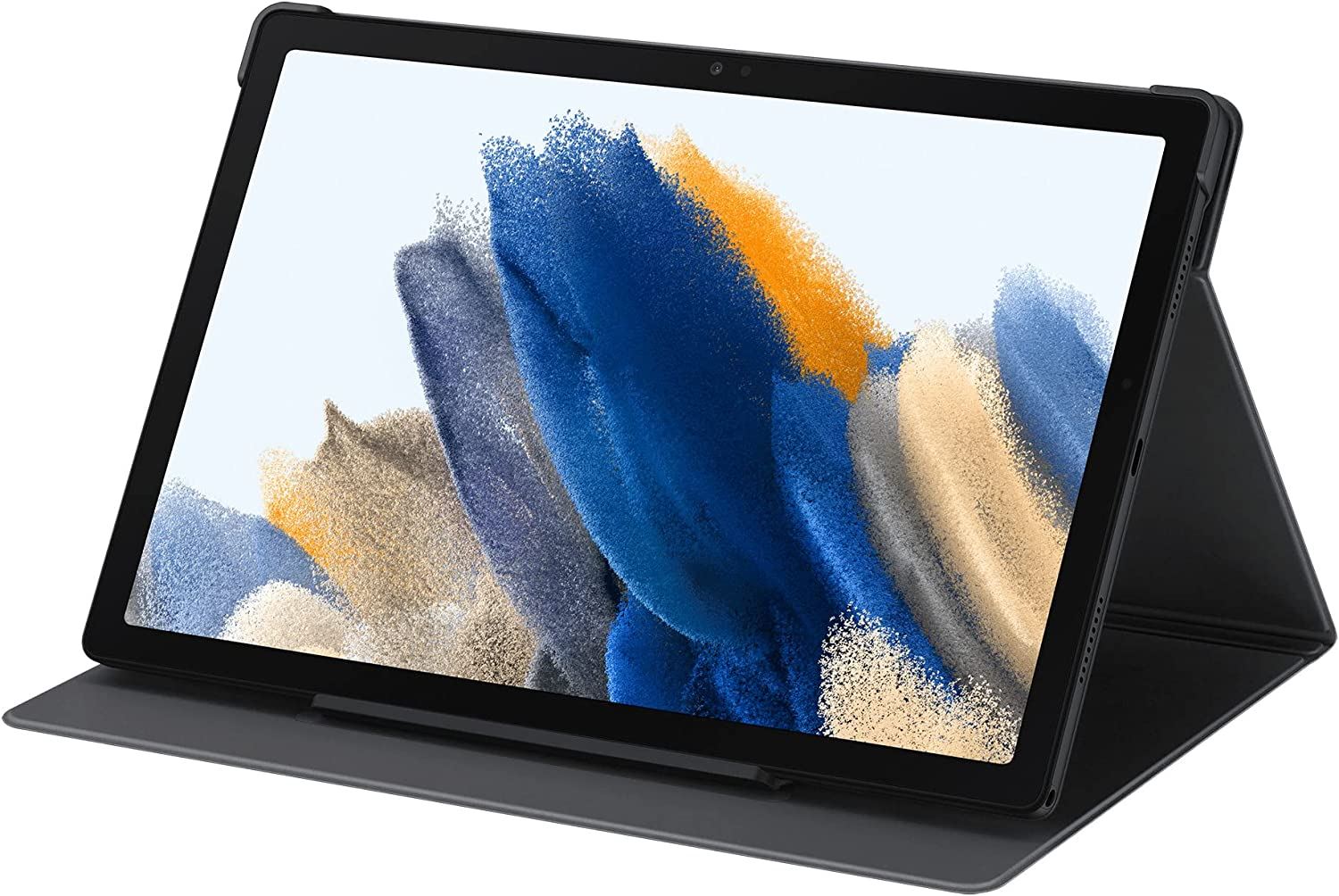 Official Samsung Galaxy Tab A8 Book Cover Grey - EF-BX200PJEGWW