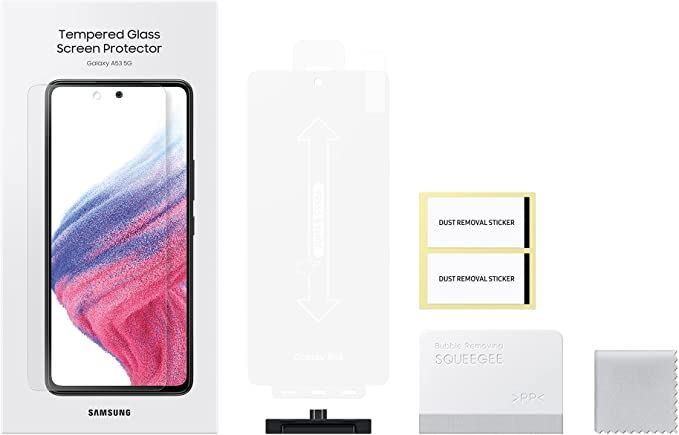 Official Samsung A53 5G Tempered Glass Screen Protector Clear - ET-FA536TTEGWW
