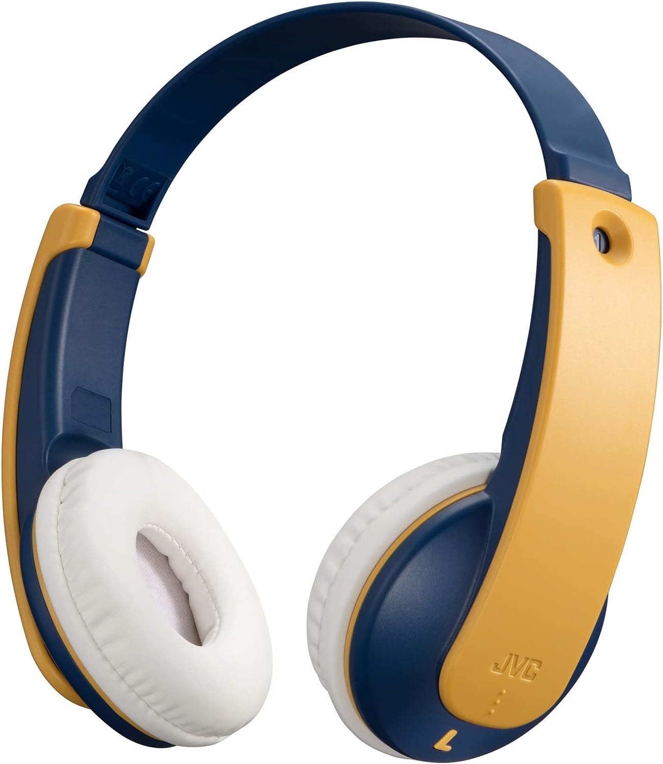 JVC Tinyphones Stereo Kids Wireless Bluetooth Headphones Black/Yellow - HA-KD10W-Y-E