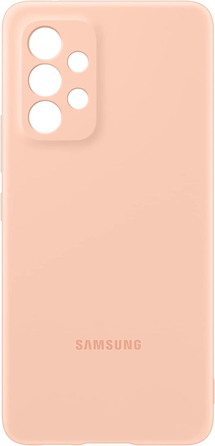 Official Samsung Galaxy A53 5G Silicone Cover Peach - EF-PA536TPEGWW
