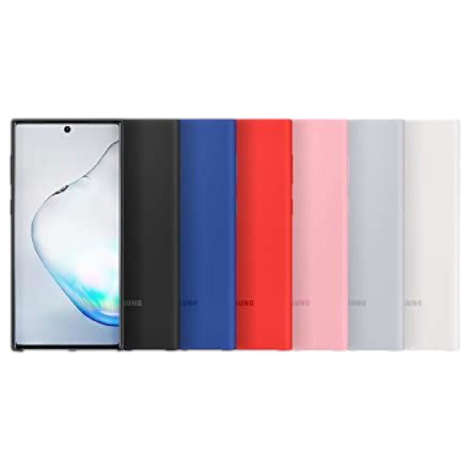 Samsung Galaxy Note 10 Silicone Cover White - EF-PN970TWEGWW