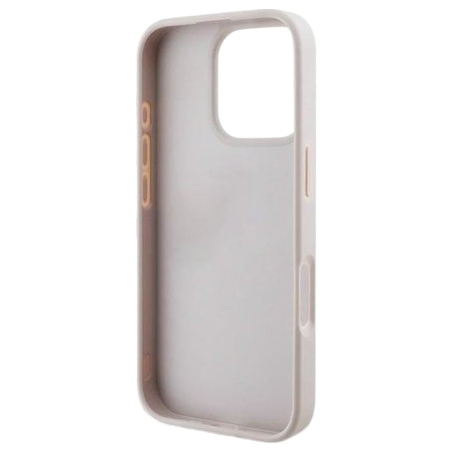 Guess 4G Bottom Stripe Case for iPhone 16 Pro Max 6.9" Pink - GUHCP16XG4GLPI