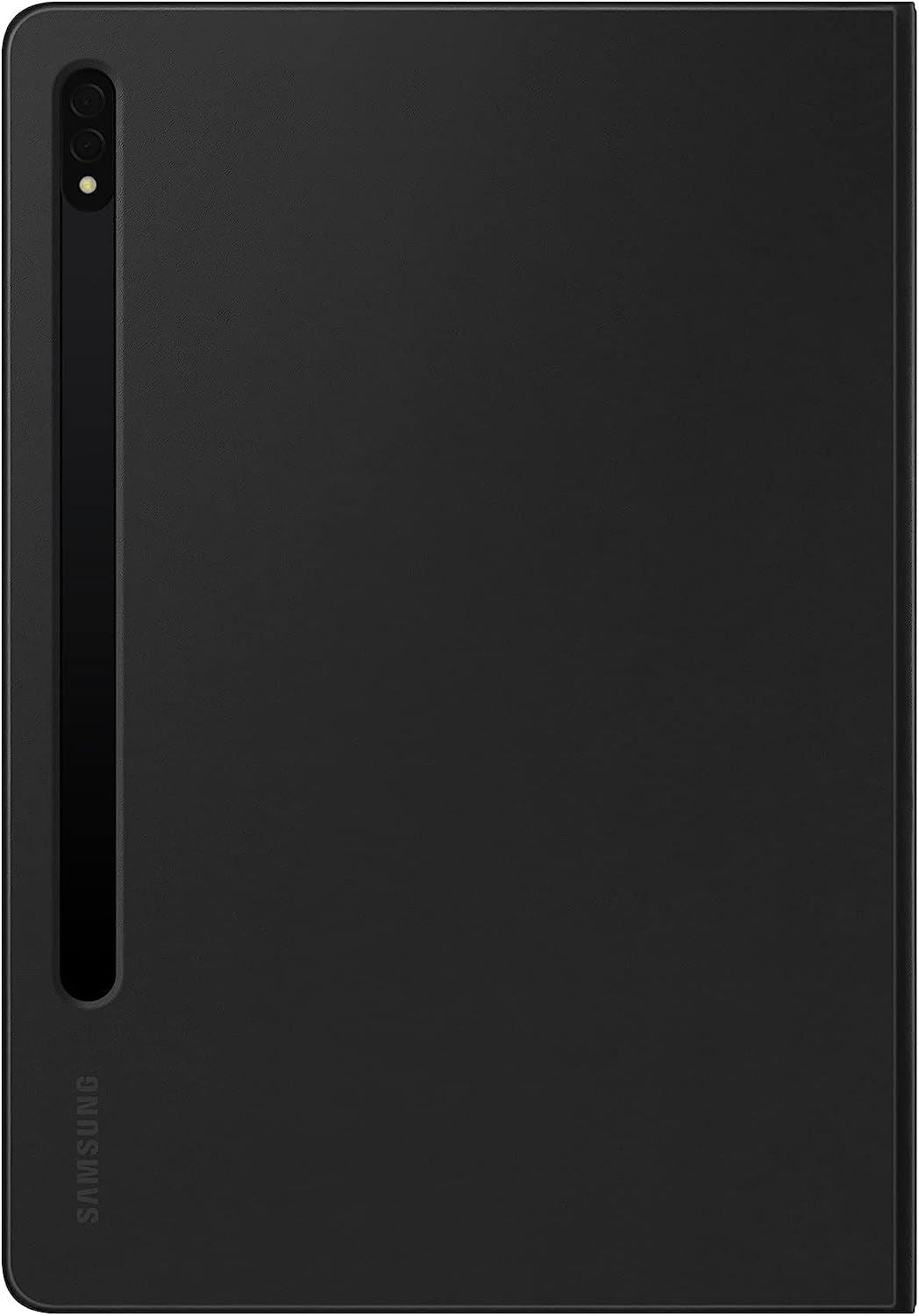 Official Samsung Galaxy Tab S7/S8 Note View Cover Black - EF-ZX700PBEGEU