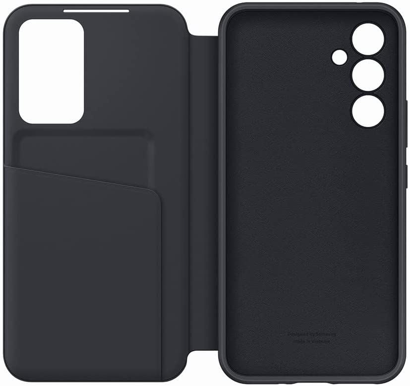 Official Samsung Galaxy A54 5G Smart View Wallet Case Black - EF-ZA546CBEGWW