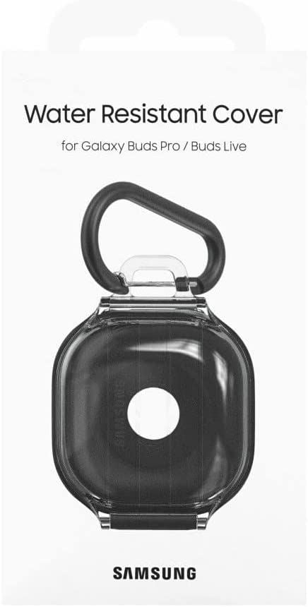 Official Samsung Galaxy Buds Pro/Live Water Resistant Cover Clear - EF-PR190CBEGWW