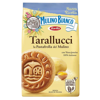 Mulino Bianco Tarallucci Shortbread Biscuits with Eggs Biscotti Cookies 350g