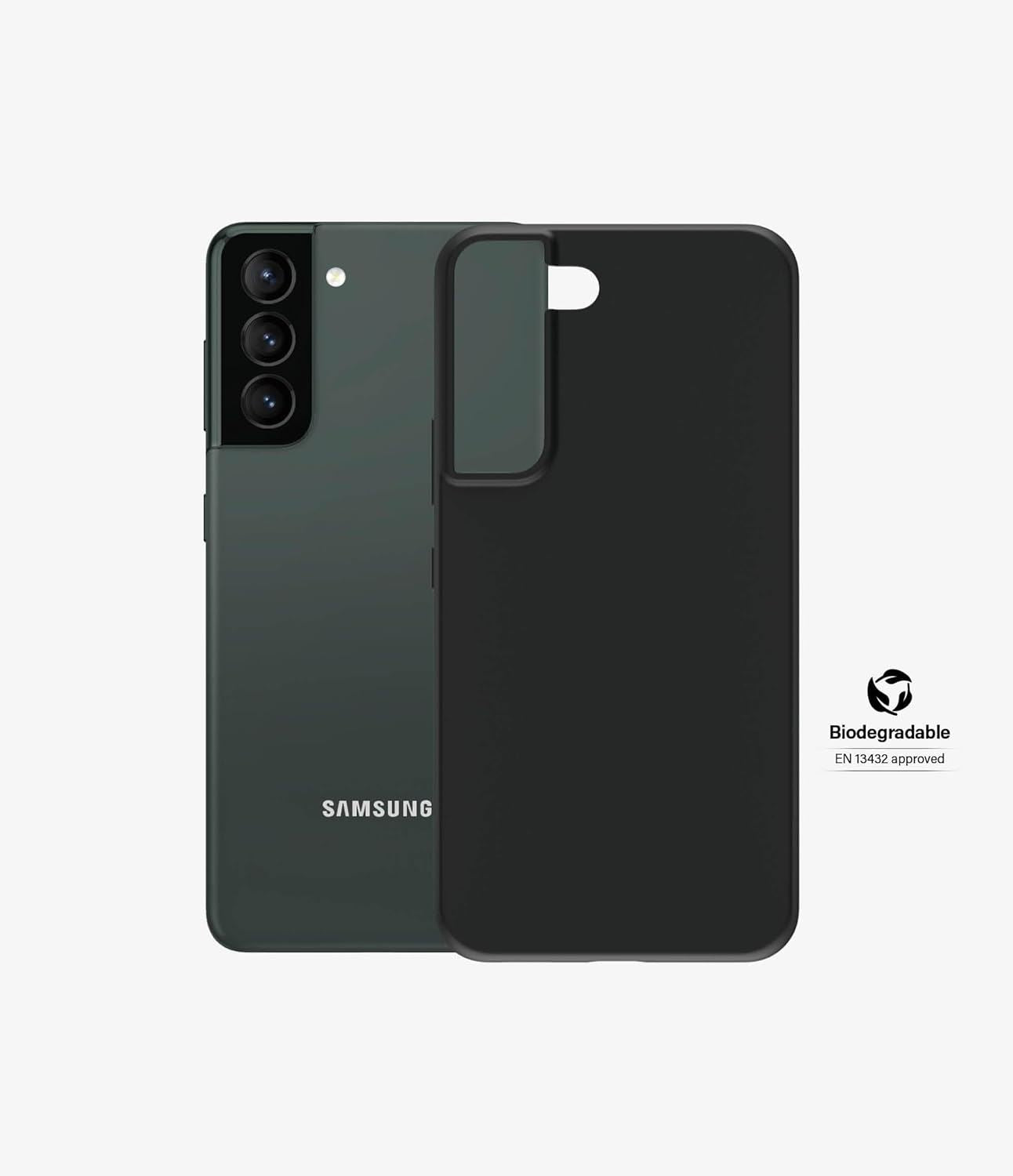 Panzer Glass Military Grade Biodegradable Protection Case for Samsung Galaxy S22 Plus Black - 0375
