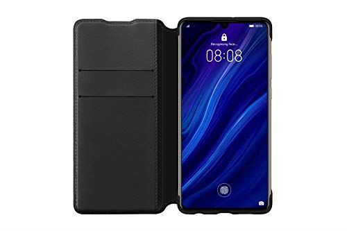 P30 Smart View Flip Cover Black