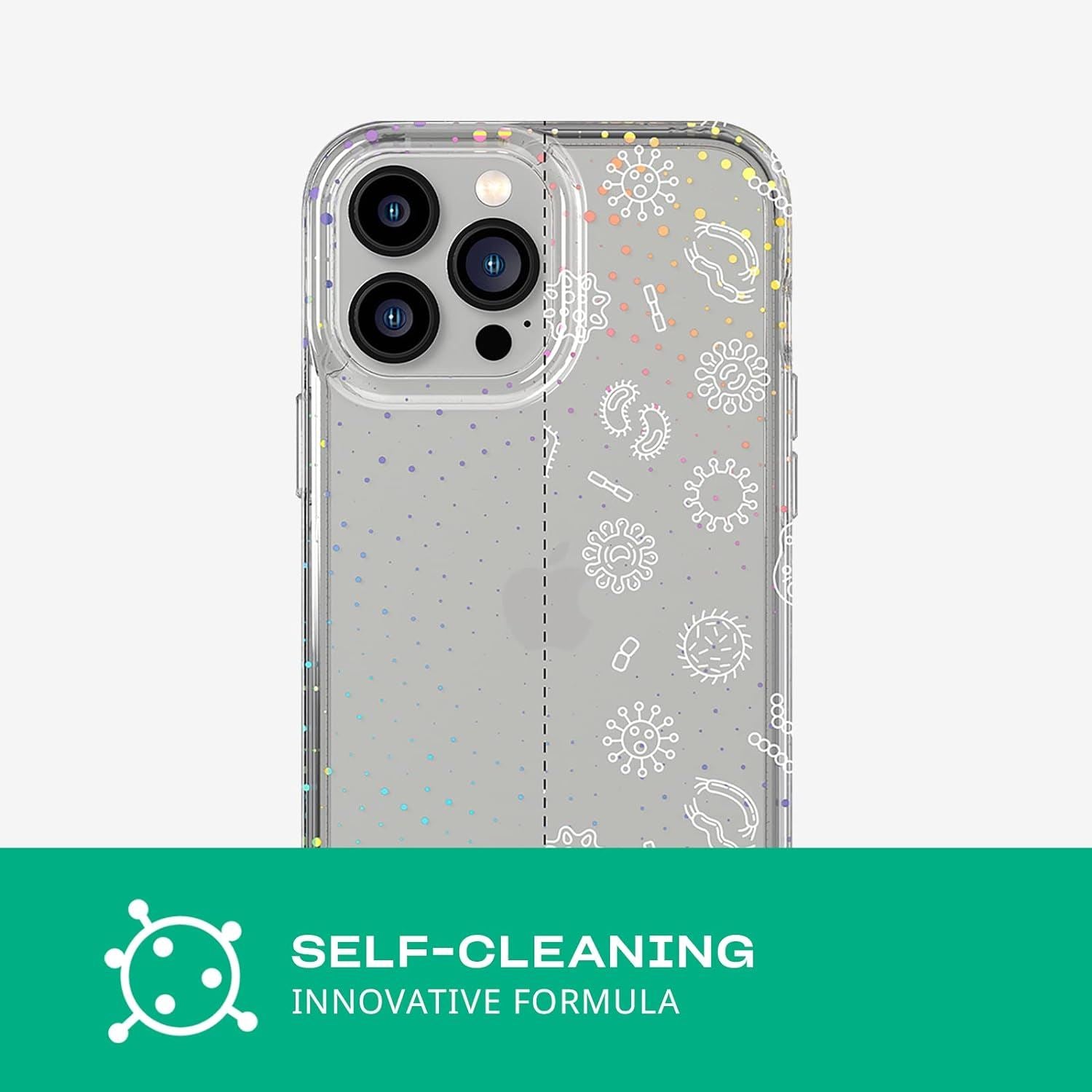Official Tech 21 Evo Sparkle for iphone 13 Pro Max 6.7" Iridescent T21-8998
