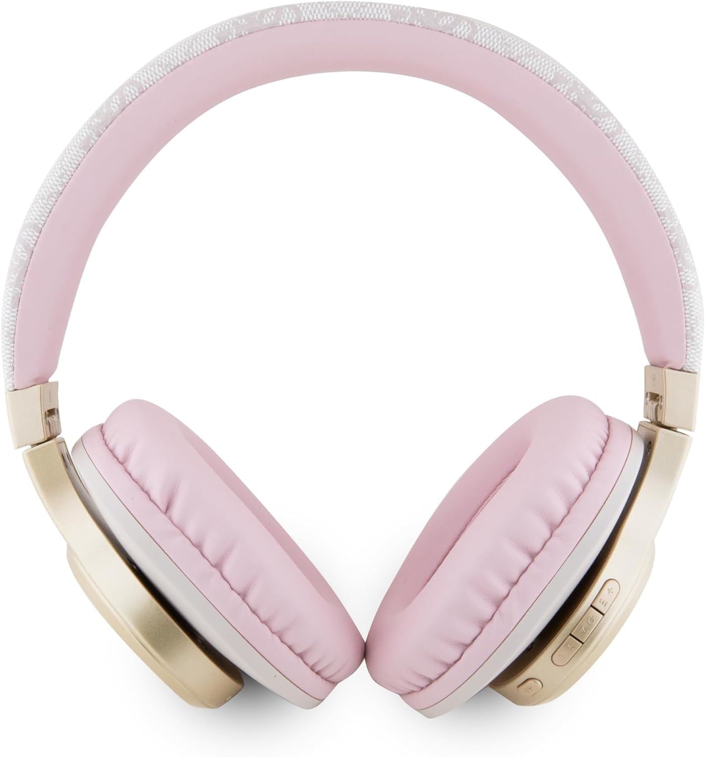 Guess Wireless Headphones 4G Script On Ear Pink - GUBH604GEMP