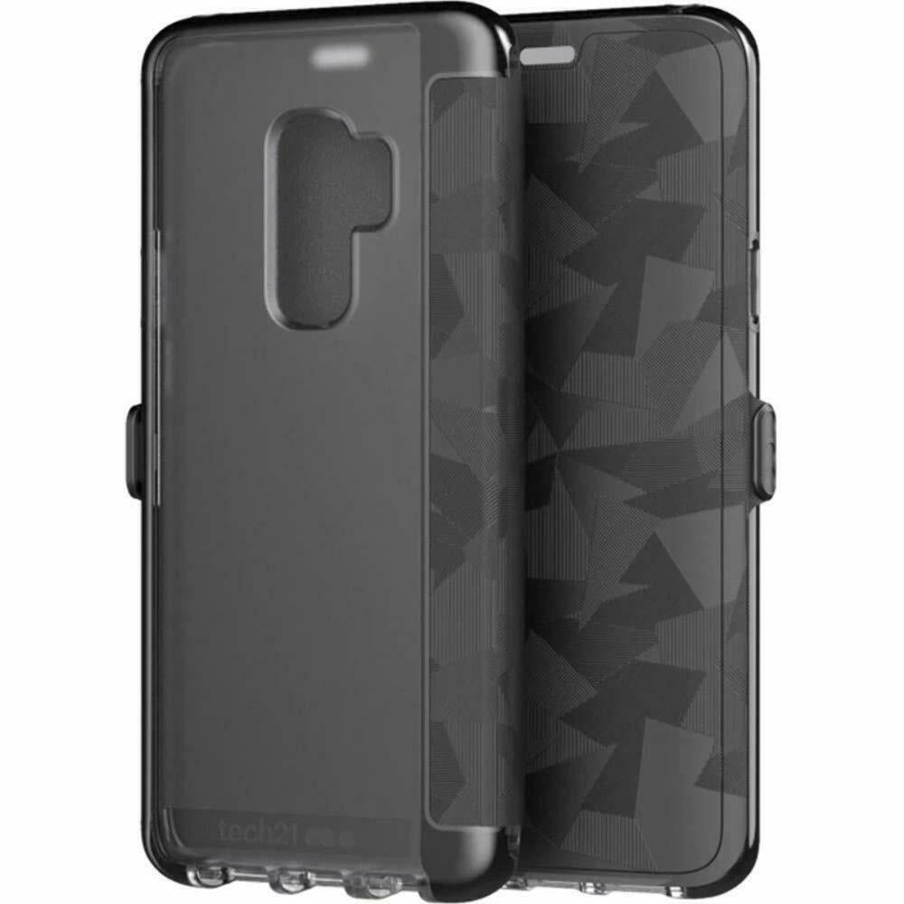 Tech 21 Evo Wallet Black Case Cover Pouch for Samsung S9 Plus T21-5842