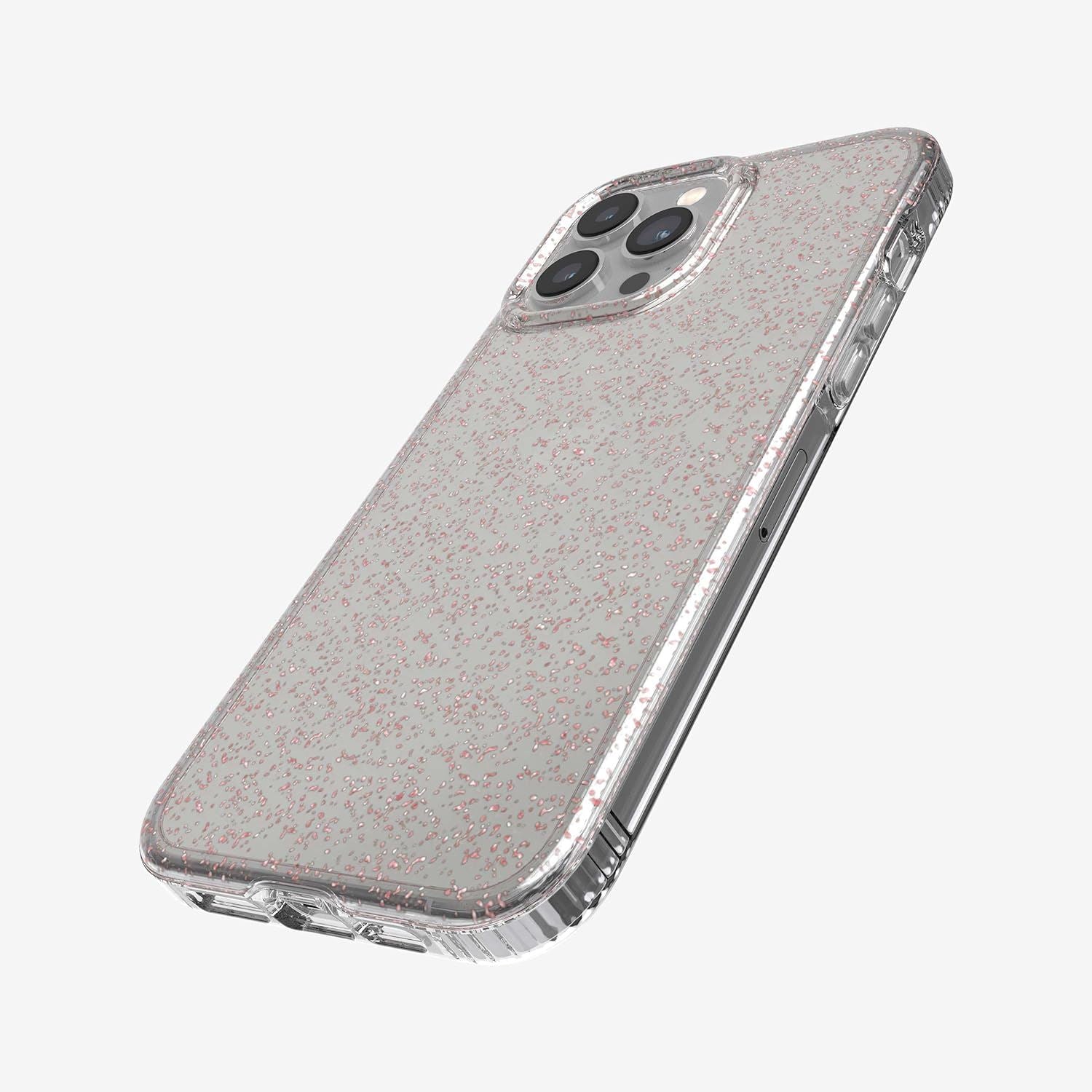 Official Tech 21 Evo Sparkle for iphone 13 Pro Max 6.7" Rose Gold T21-8997