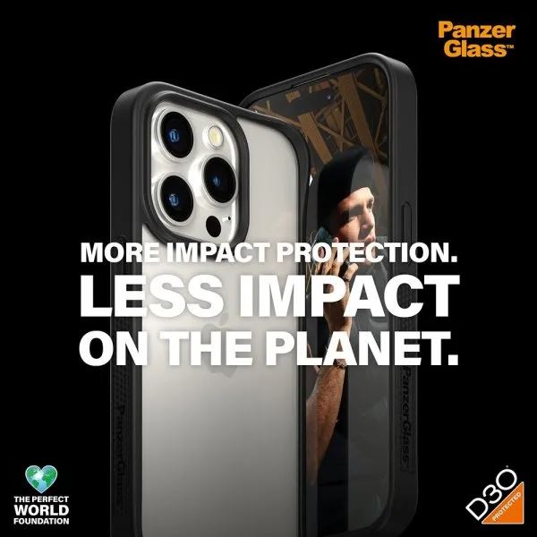 Panzer Glass Military Grade Standard Drop Tested Case for iPhone 15 Pro 6.1" Black Edition - 1177