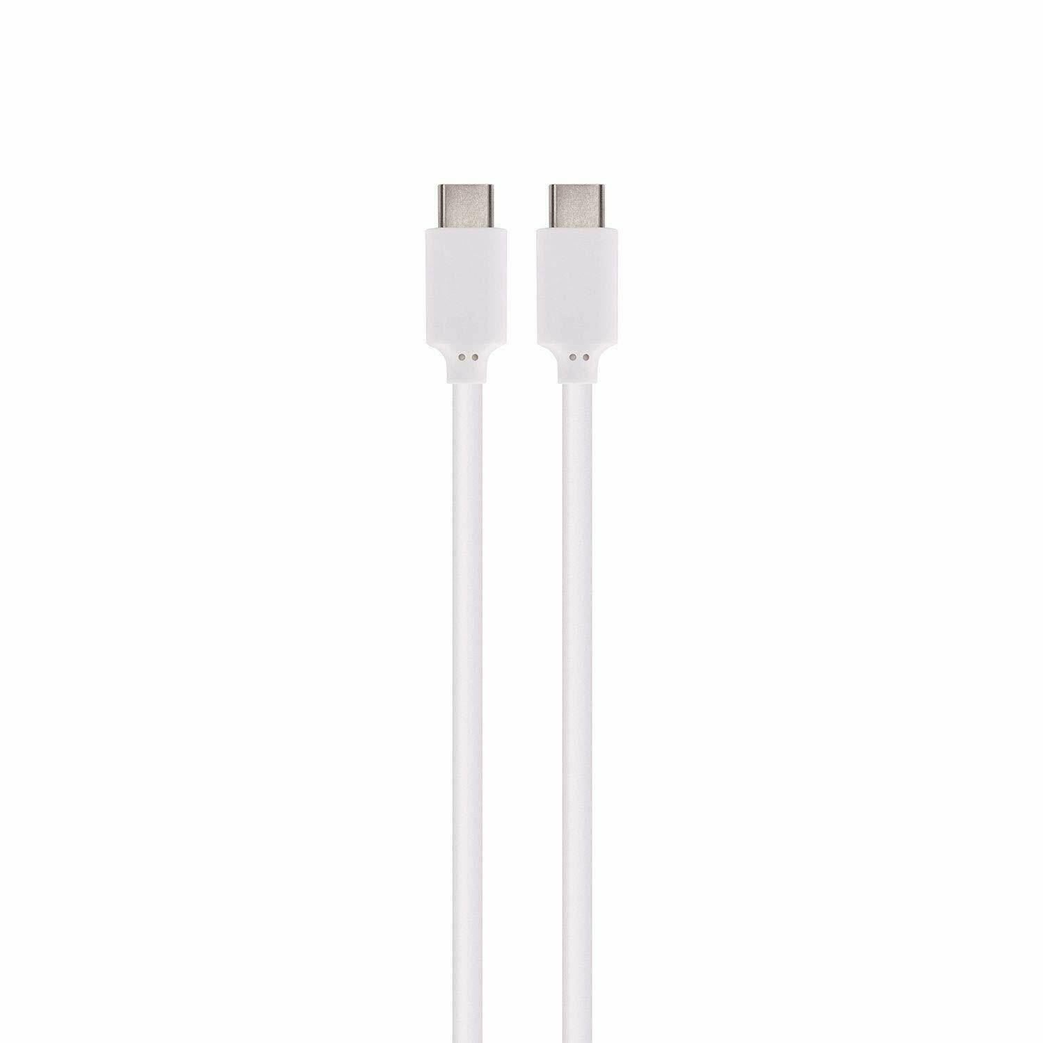 Xqisit Sync & Charge White USB C to USB C Charging Cable 24291