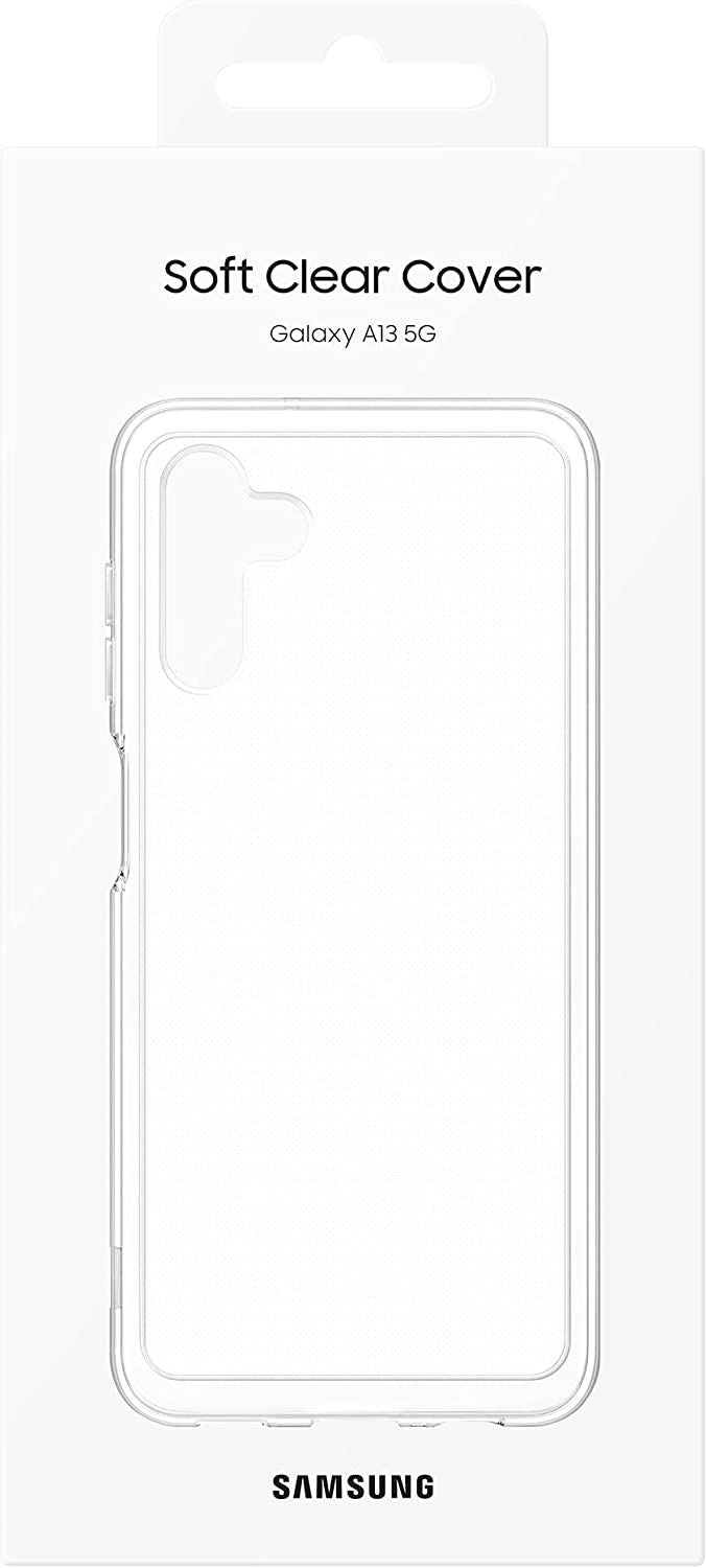 Official Samsung Galaxy A13 5G Soft Clear Cover Transparent - EF-QA136TTEGWW