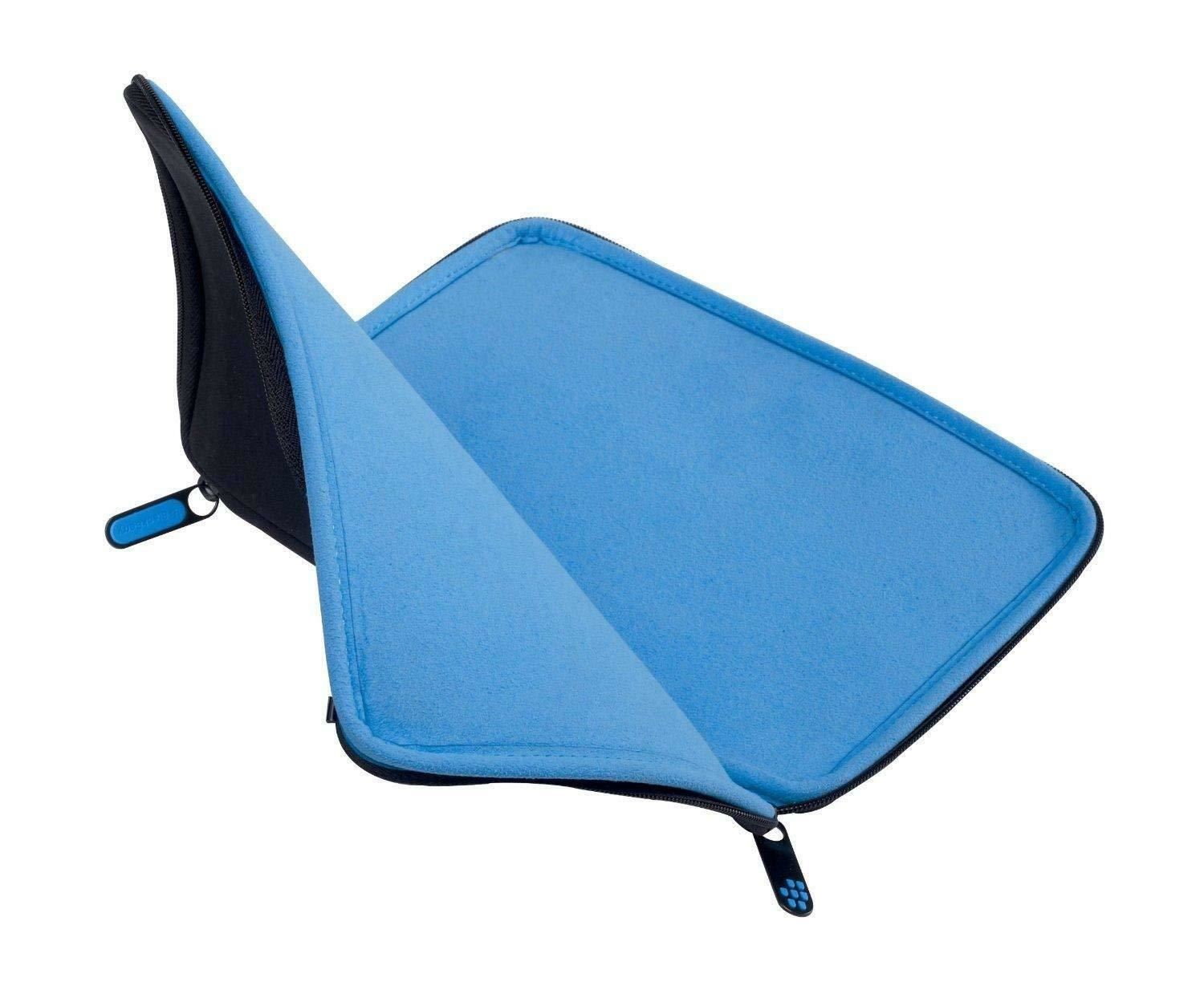 BlackBerry Zipped Sleeve Case for BlackBerry PlayBook - Black/Blue