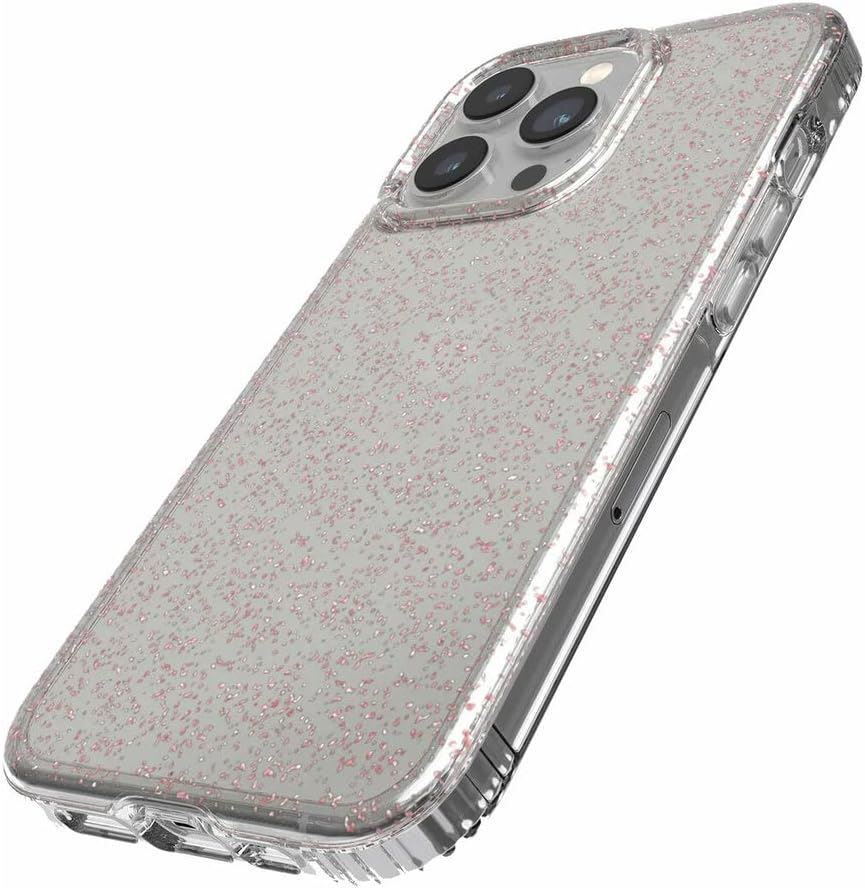 Official Tech 21 Evo Sparkle for iphone 13 Pro 6.1" Rose Gold T21-9214