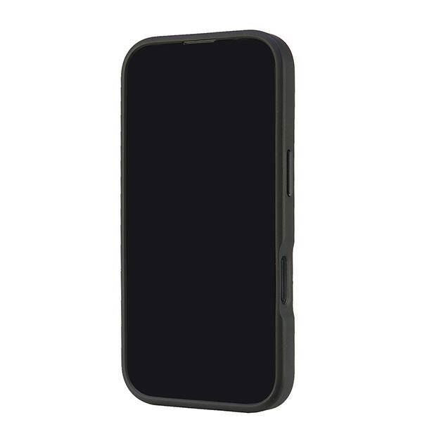 Audi Carbon Fiber Sports Red Circle Hardcase with MagSafe for iPhone 16 Pro 6.3" Black/Red - AUS-TPUPCMIP16P-RSQ/D5-BK