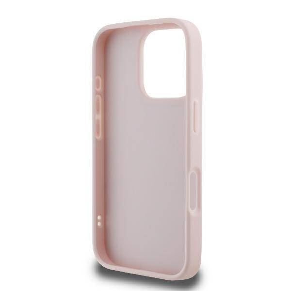 Guess Quilted Metal Logo Case for iPhone 16 Pro Max 6.9" Pink