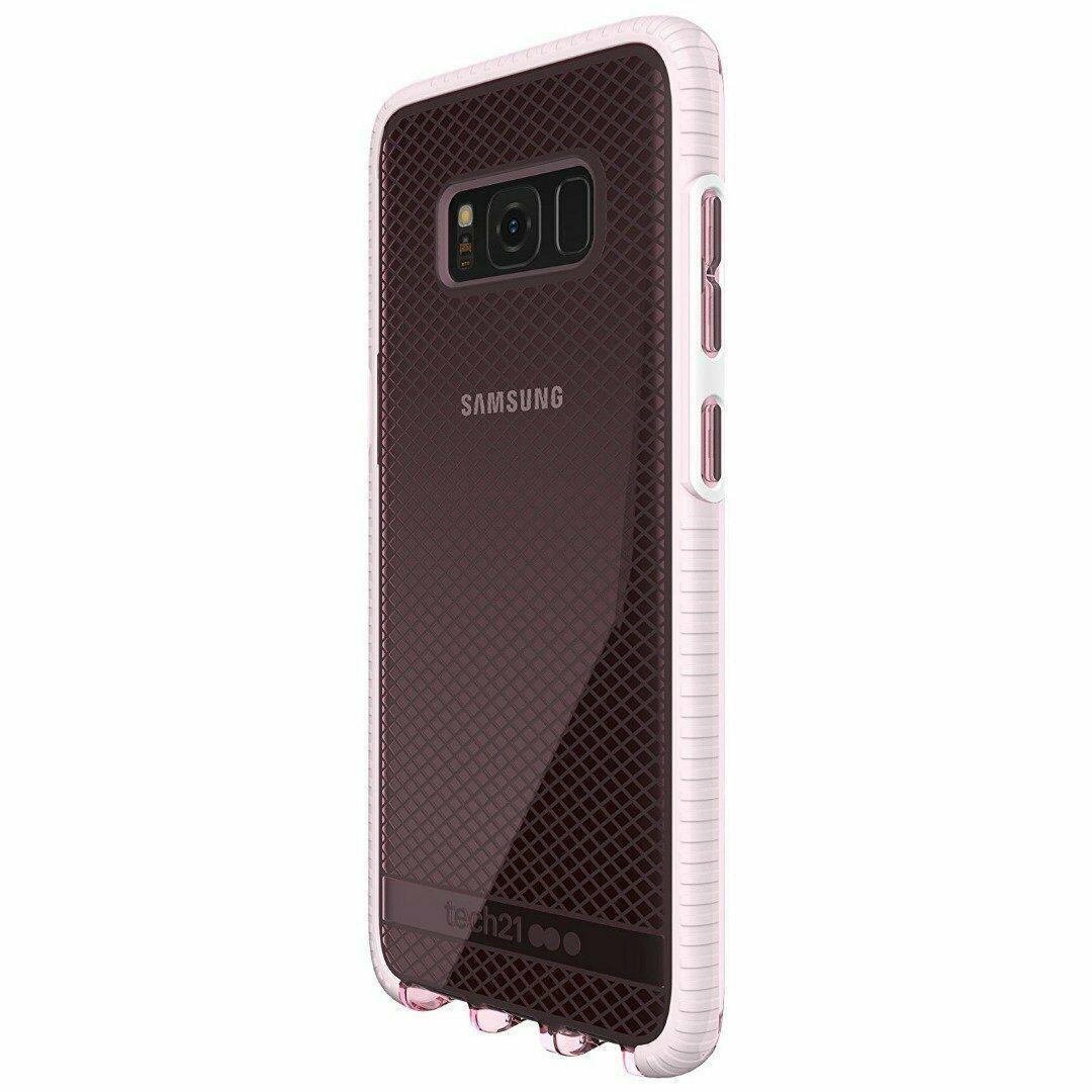 Tech 21 Evo Check Pink Case with FlexShock for Samsung Galaxy S8ï¿½Pink