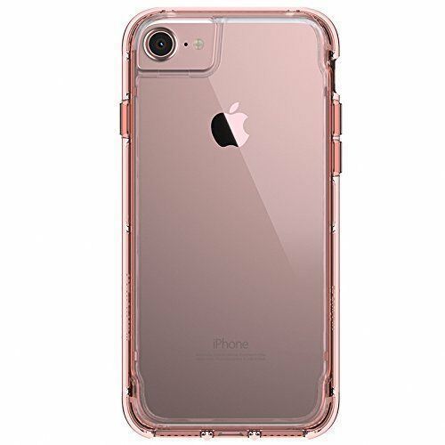 Griffin Survivor Clear Case for iPhone 7 - Rose Gold, GB42313