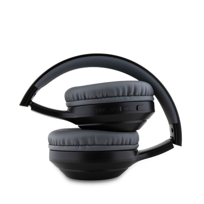 Guess Wireless Headphones with Classic Silver Logo Black