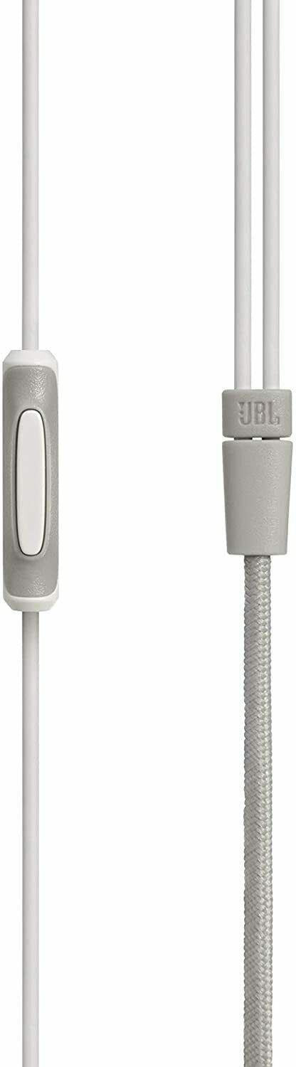 JBL Harman E15 White In Ear Headphone Headset with Mic JBLE15WHT