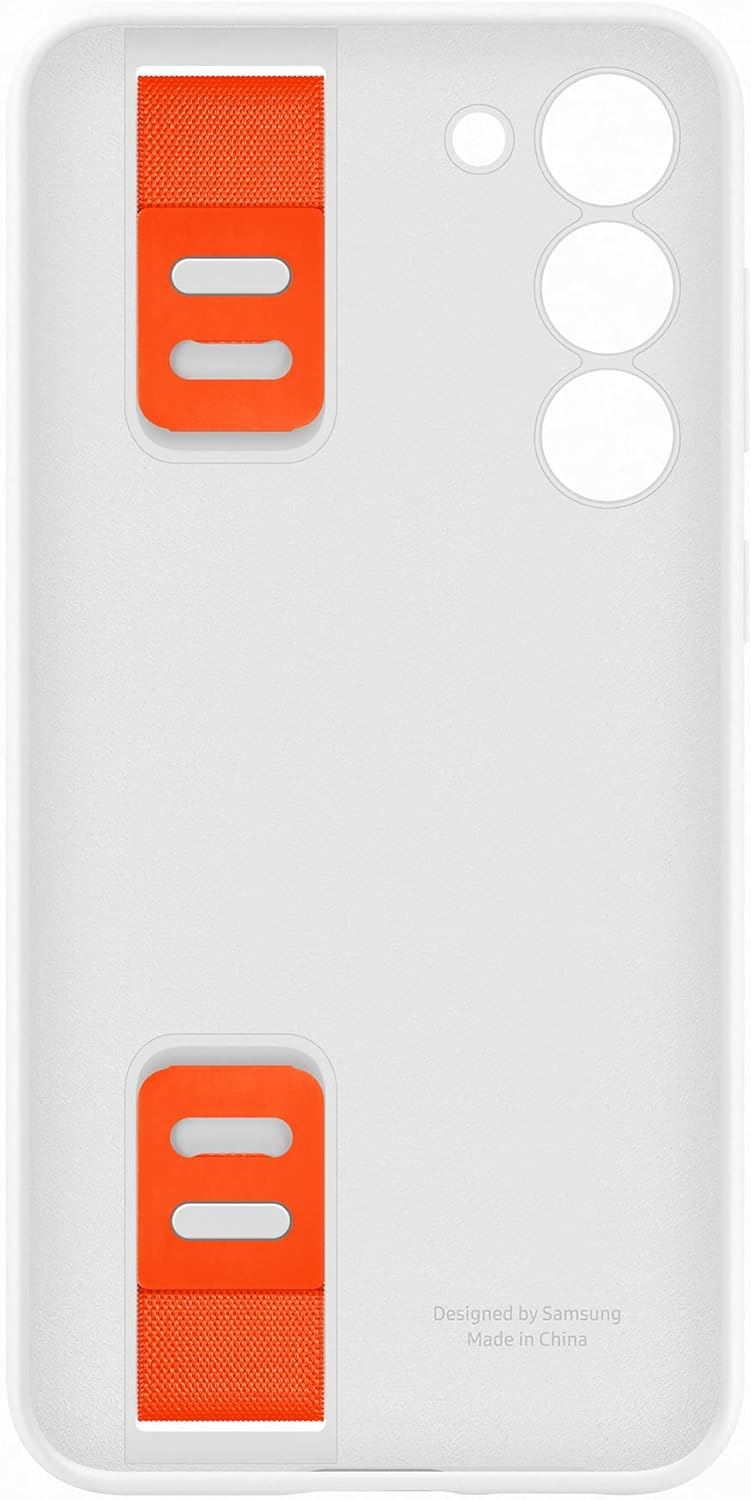 Samsung Galaxy S23 Plus Silicone Grip Case White - EF-GS916TWEGWW