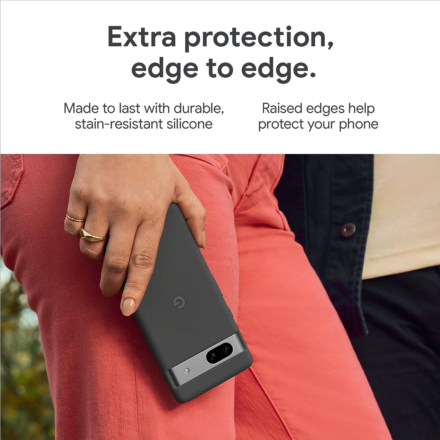Official Google Pixel 7a Case Charcoal - GA04318