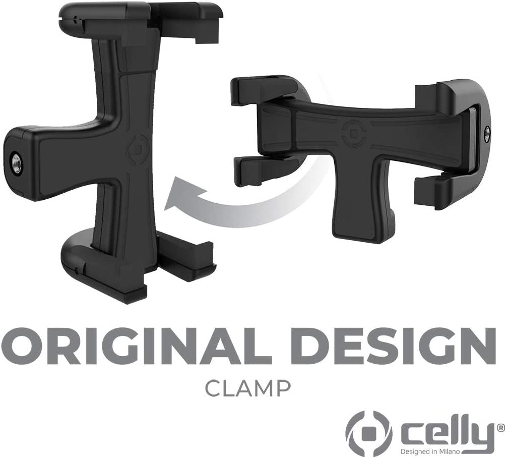 Celly Nano Tri Tripod Holder Black - CLICKNANOTRIBK