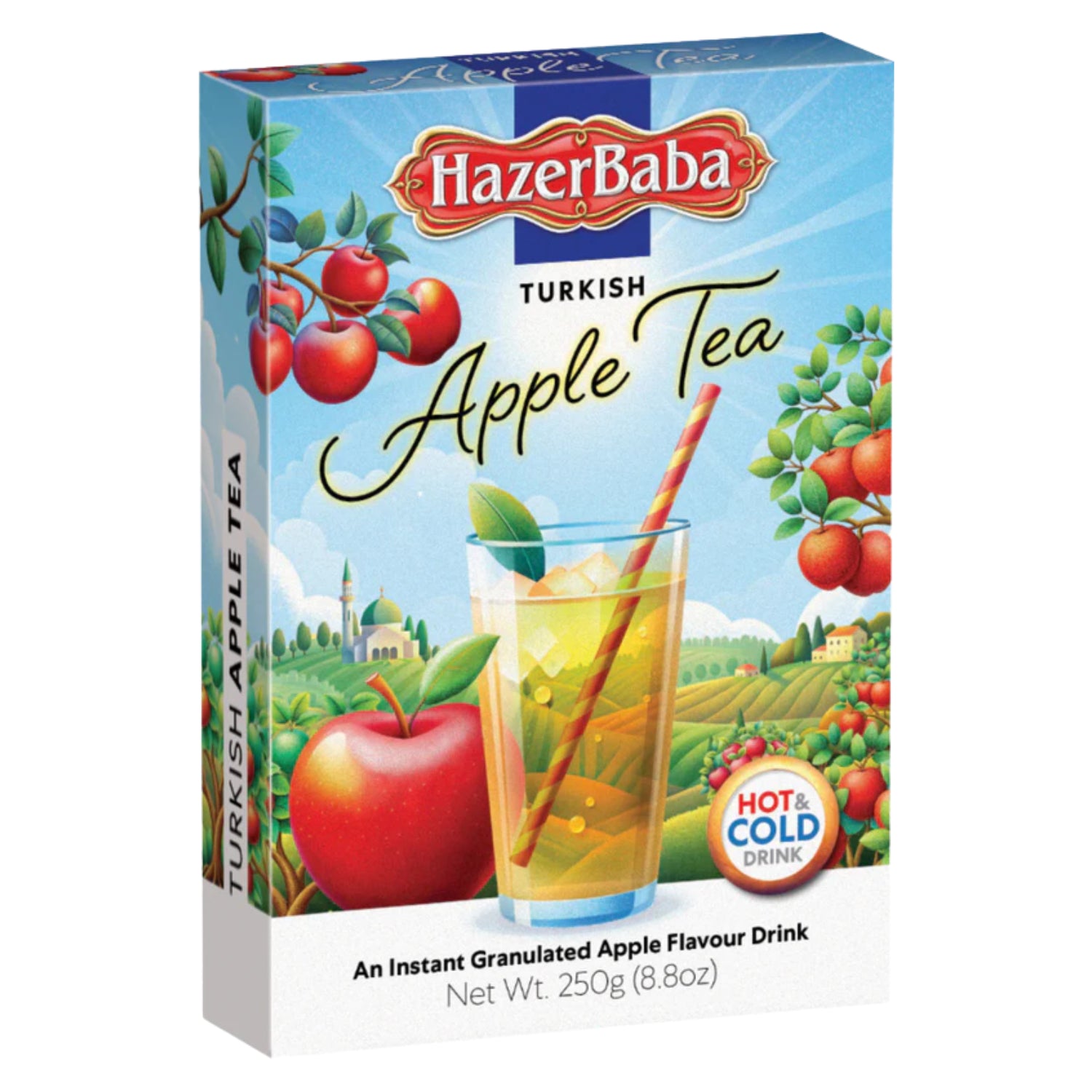 HazerBaba Turkish Apple Flavour Tea Powder 250g - Pack of 1
