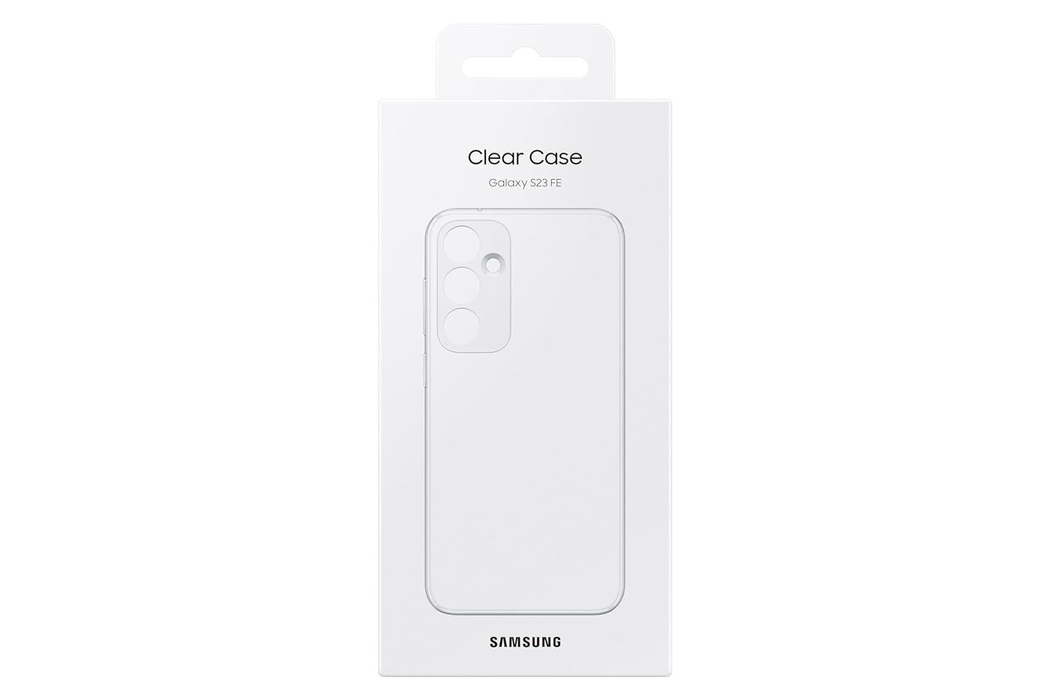 Samsung Galaxy S23 FE Clear Slim TPU Case Transparent - EF-QS711CTEGWW