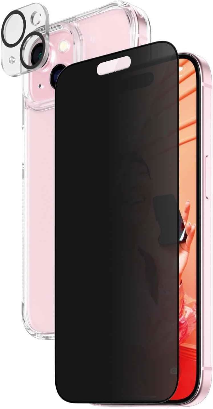 Panzer Glass Privacy Powerful 3 in 1 Bundle Pack for iPhone 15 6.1" - B1172㽯