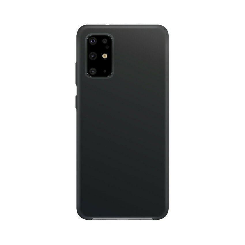 Xqisit Silicone Case for Samsung Galaxy S20 Plus 6.7" Black Soft Touch Case - 38971