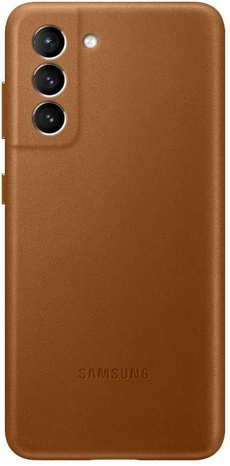 Samsung Galaxy S21 Plus Leather Cover Brown - EF-VG996LAEGWW