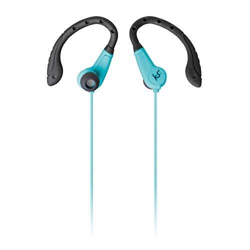 KitSound Exert Wired Sports Earphones - With Microphone - Blue