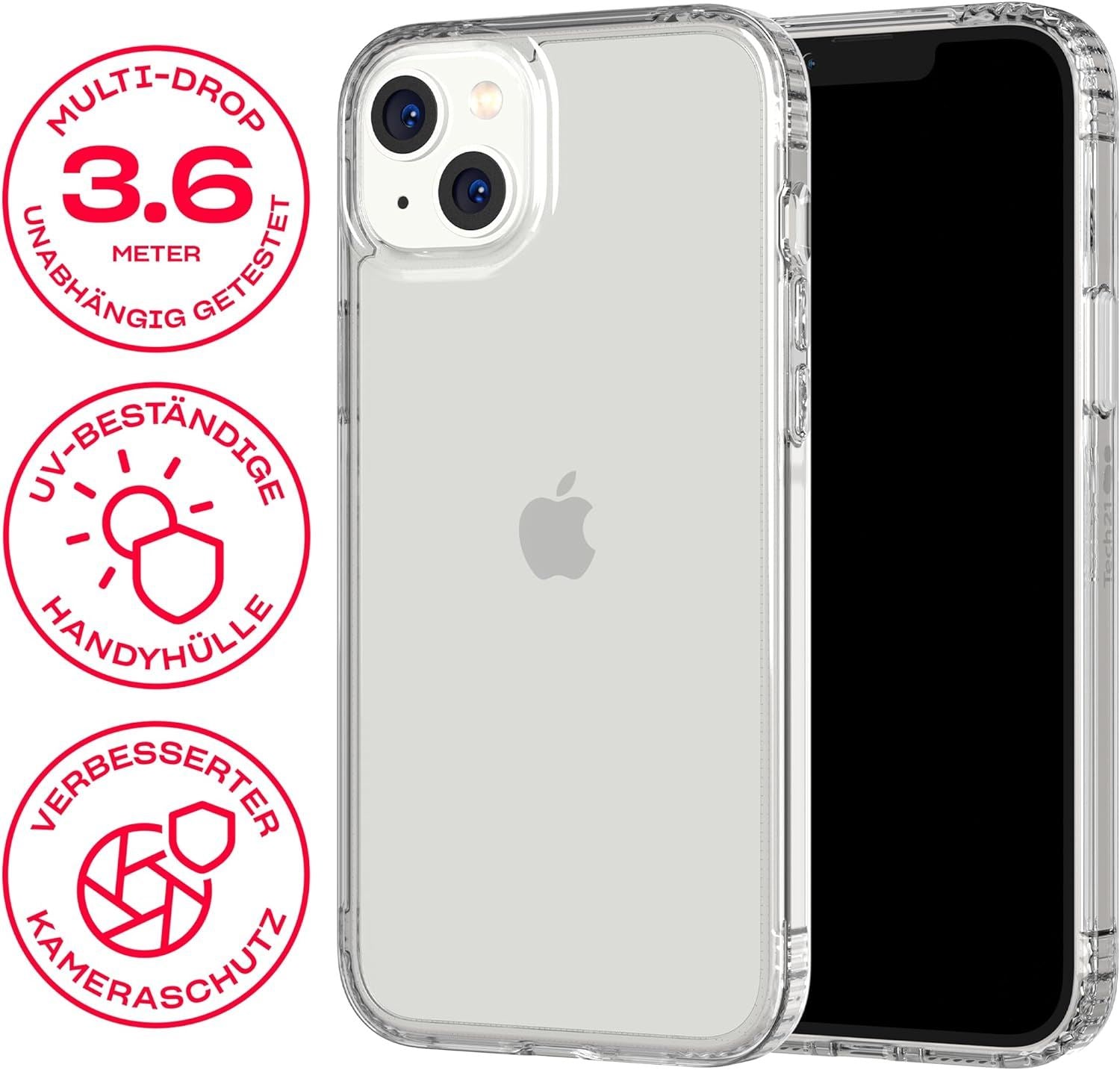 Tech 21 Evo Clear for iPhone 14 Plus 6.7" Clear  - T21-9637
