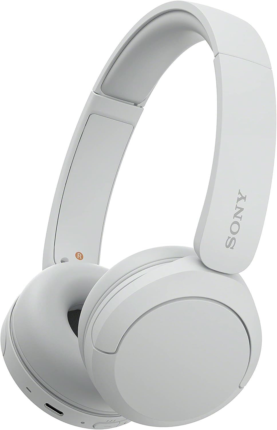 Official Sony WH-CH520 Over Ear Wireless Bluetooth Headphones White - WHCH520W.CE7