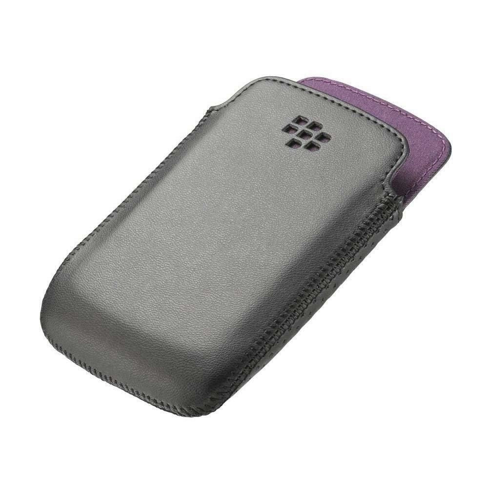 BlackBerry for Leather Pocket for BlackBerry Bold 9790 - Black/Purple
